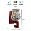 Devansh Solid Wood Electric Wall Light in Multi Colour with Multi Shade Count of 1 Light