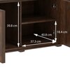 Mirasa Sideboard Finish Mango Walnut