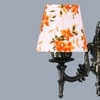 Devansh Metal Electric Wall Light in Antique Gold Colour with Multi Shade Count of 1 Light