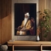 The Castle Decor Maharaja Ranjit Singh Heritage Wall Painting Framed Artwork 20x30 Inch
