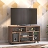 Ian Engineered Wood Free Standing TV Unit in Classic Walnut Finish