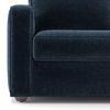 Apollo Compact Sofa (Colour : Cobalt, Cushion : Hard, Back Type : High Back, Seating Capacity : Right Aligned 3 Seater + Right Aligned Chaise + Ottoman)