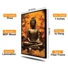 The Castle Decor Lord Buddha Wall Painting Framed Artwork 20x30 Inch Style 1
