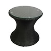 Bendigo Wicker Table And Chair Set In Black Finish