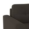 Verona Premium 2 Seater Fabric Sofa in Stone Grey Velvet Colour