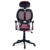 Reaii Mid Back Ergonomic Chair in Red Colour