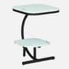 Lyft Metal Side Table in Black Colour