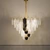 ALEXA 15 Light Modern Crystal Ceiling Chandelier