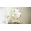 20″ Gold Round Mirror