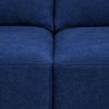 Travis 2 Seater Uphostered Sofa in Blue Colour