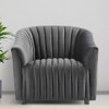 Camro Fabric Sofa (Grey)