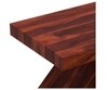 Khairy Solid Wood Side Table in Honey Oak Finish