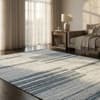 Jaipur Rugs Abstract Wool And Jasmine And Viscose 5x8 Feet Natural White Handloom Carpet