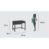 Topolino Study Table - White