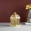 Gold Metal Moroccan-Inspired Dome Lantern