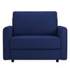 Flycon  Pull Out Sofa cum Bed  in Navy Blue Colour