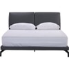 Scandinavian Blandus Queen Bed Black Matte Finish