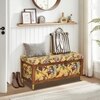 Harper Solid Wood Bench in Provincial Teak Finish