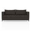 Florence Premium 3 Seater Fabric Sofa in Stone Grey Velvet Colour