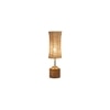 Eden Wood Table lamp with Bamboo Shade