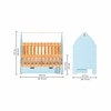 Nest Baby Crib with Mattress