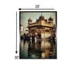 Golden Temple Canvas Wall Prints Canvas Wall Prints Set of 1 Multicolor Matte