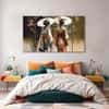 The Castle Decor Japanese Art Wall Painting Wooden Framed Digital Painting 27x48 Inch