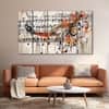 The Castle Decor Music Note Wall Art Set of 5 27x48 Inch