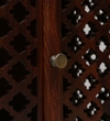 Xman Sheesham Wood  Prayer Unit In Provincial Teak Finish