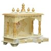 D'Dass Shri Ganesh Sheesham Wood and Mdf Temple For Pooja In Home and Office