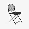 Patio Black Folding Chair