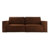Skult 3 Pull Out Sofa Cum Bed In Brown Colour