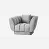 Exalt Fabric Sofa (Grey)