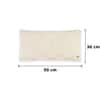 Nora Natural Decorative Cushion Cover 12 x 20 Inches