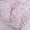 Pink Floral Comforter Quilted Reversible Cotton 350 Gsm Double Bed 240 X 220 Cms