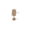 River Beige bamboo & solid wood table lamp