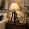 Shaylyn Natural Lenin Shade Table Lamp