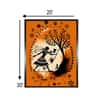 Celebrating Tradition Warli Canvas Wall Prints Canvas Wall Prints Set of 1 Multicolor Matte