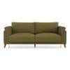 Diana 3 Seater Fabric Sofa In Olive Green Colour