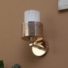 Eliante Modern Wall Lights Mild Steel & Glass Material Gold & White Finish