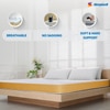Sleepwell Dual Reversible 8 inch King High Density (HD) Foam Mattress (L x W: 75 inch x 70 inch)