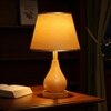 ELARE Table Lamp Bedside Antique LED Desk Lamps