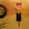 Devansh Metal Electric Wall Light in Black Colour with Multi Shade Count of 1 Light