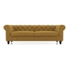 Winchester Essential 3 Seater Fabric Sofa In Ochre Colour