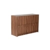 Yuko Chest of 8 Drawers in Columbia Walnut Finish
