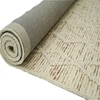 DOTHAN Wool Rectangle Carpets Hand Tufted in Ivory Colour