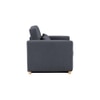 Jernell 1 Seater Fold Out Sofa cum Bed  in Dark Grey Colour