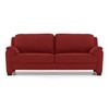 Farina Premium 3 Seater Fabric Sofa in Salsa Red Colour