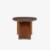 Gahana Solid Wood Dining Table in Brown Colour