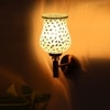 Devansh Metal Electric Wall Light in Gold Colour with Multi Shade Count of 1 Light